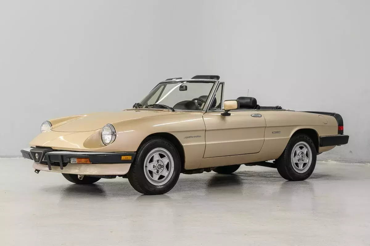 2.0L DOHC 4 Cylinder - 5 Speed Manual$278/Month 1986 Alfa Romeo Spider