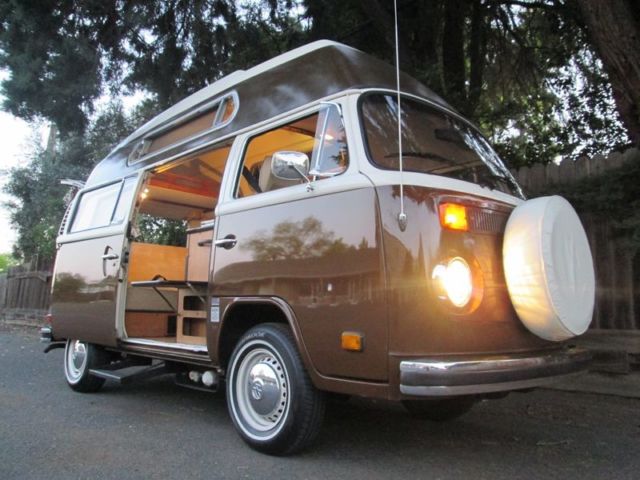 2.0L Original Paint Rust Free Stunning California Survivor Bay Window Bus Van VW 1977 Volkswagen Bus/Vanagon Adventurewagen 1 CA owner 63K Original Miles