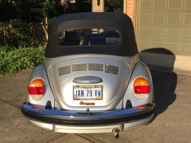 21,750 ORIGINAL MILES 1979 BEETLE BUG CONVERTIBLE 1979 Volkswagen Beetle - Classic Convertible - Karman Limited Edition