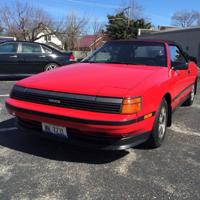 22,000 miles, One Owner, Never driven in snow, Great Condition 1988 Toyota Celica