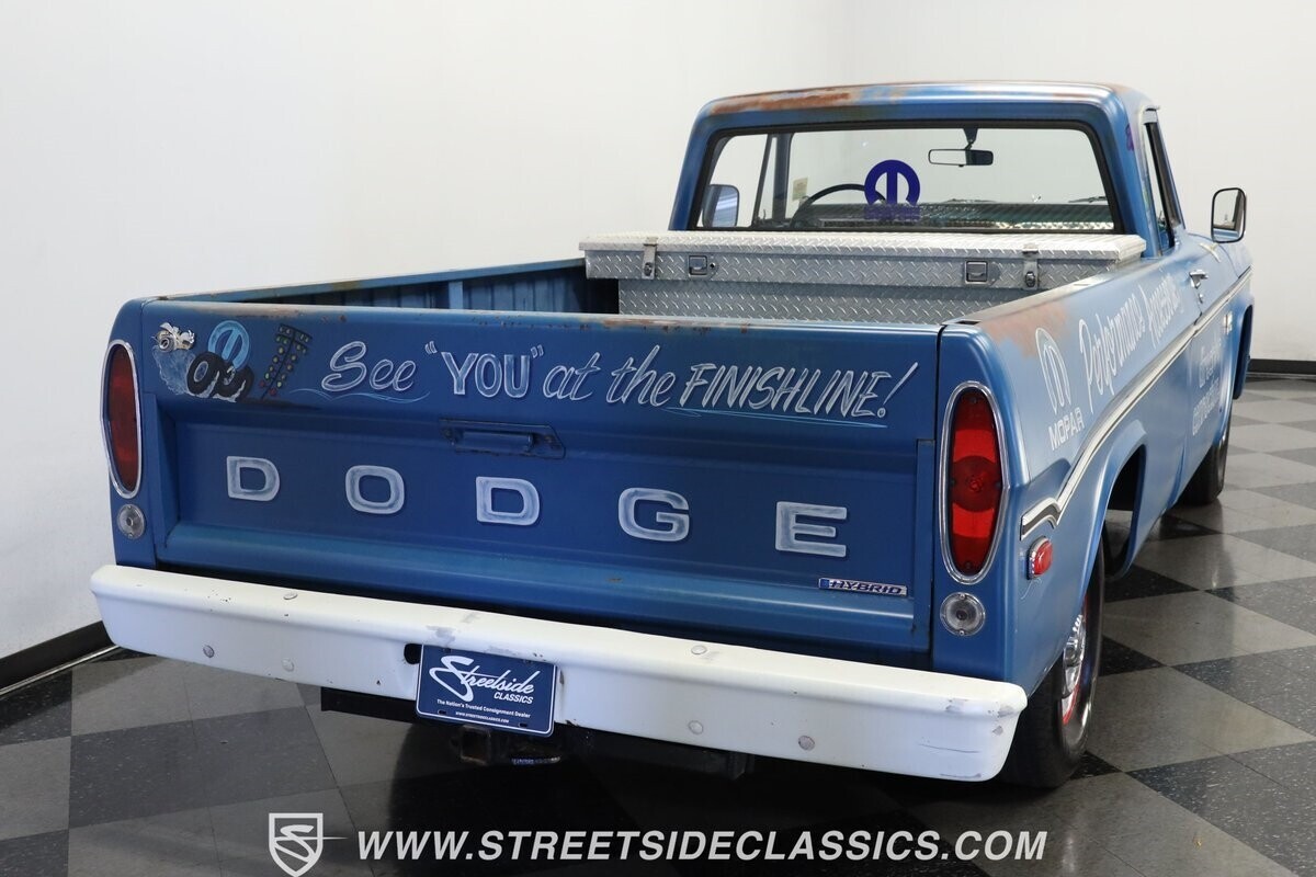 1971 Dodge D100 Patina Shop Truck - photo 10