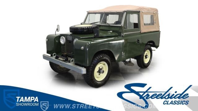 2.25L I4 4 SPEED MANUAL POWER BRAKES SOFT TOP ALUMINUM BODY SANTANA MODEL 1969 Land Rover Series IIA