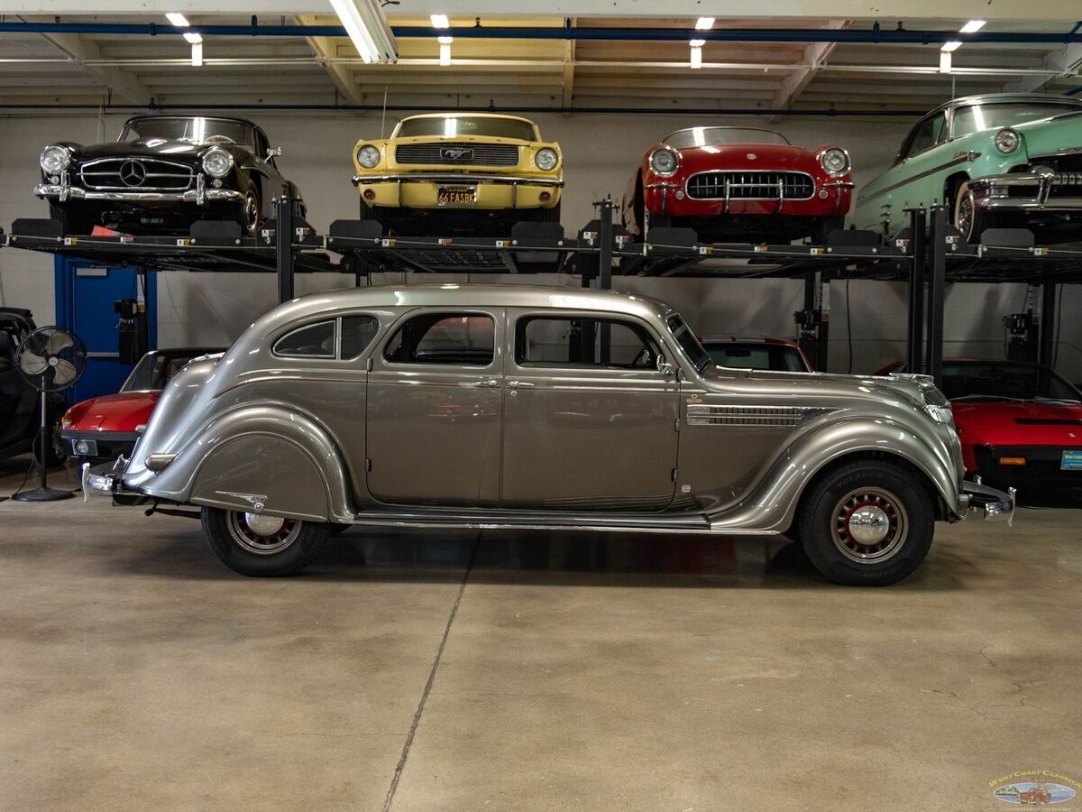 1936 Chrysler Airflow Series C11 LeBaron Custom Imperial 323.5 8 cyl Sedan - photo 3