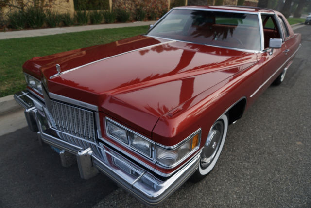 22,950 Miles 500 cid V8 AutomaticCoupe 1975 Cadillac DeVille --
