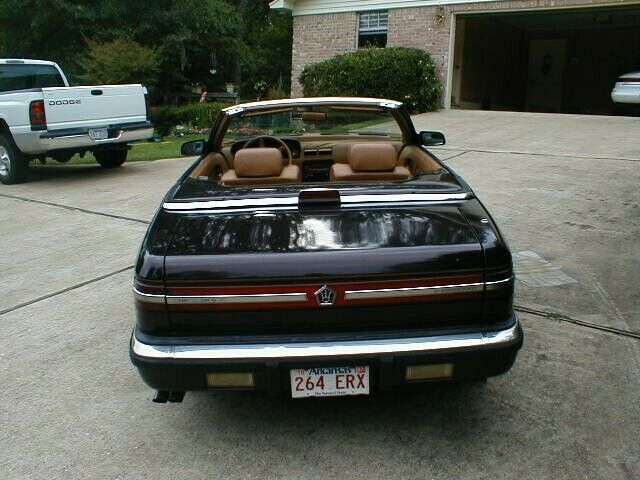 1989 Chrysler TC by Maserati - photo 3