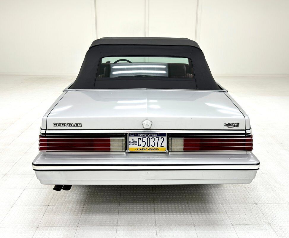1985 Chrysler LeBaron Turbo Convertible - photo 7