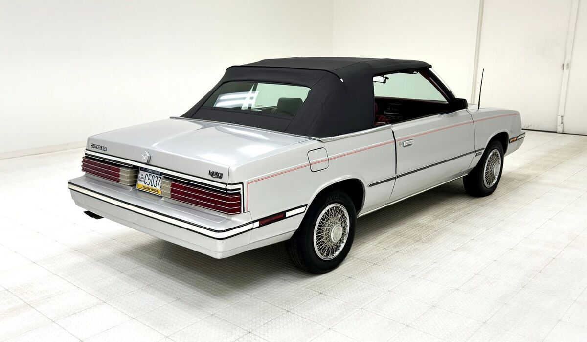 1985 Chrysler LeBaron Turbo Convertible - photo 8