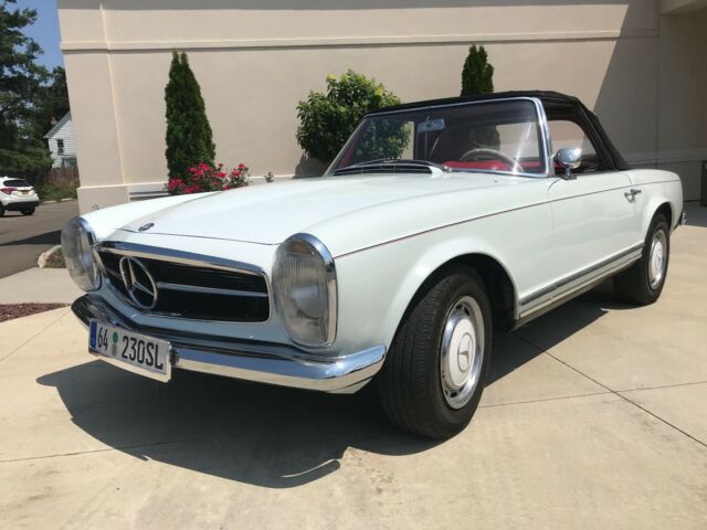 230 SL MERCEDES ROADSTER , 2-TOPS, RESTORED, CALI. CAR, TRADES CONSIDERED ? 1964 Mercedes-Benz SL-Class 230 SL