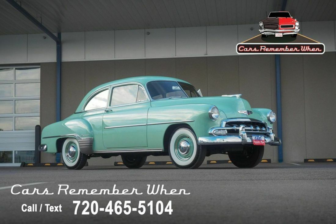 235 CID Powerglide Green 1952 Chevrolet Other Nicely Restored