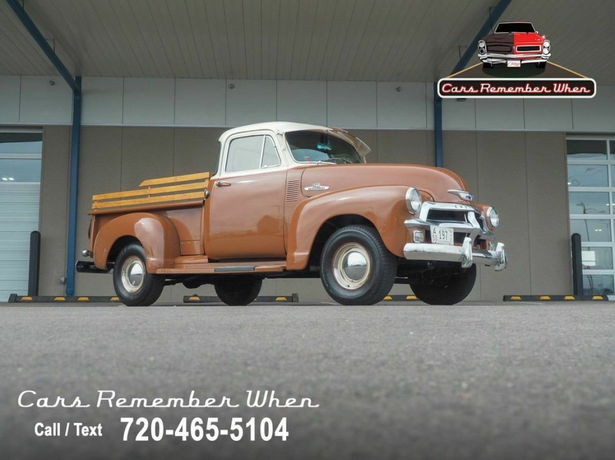235 cubic inch I6 5-Speed Manual Brown 1955 Chevrolet Other Pickups 1st Series Corner Windows