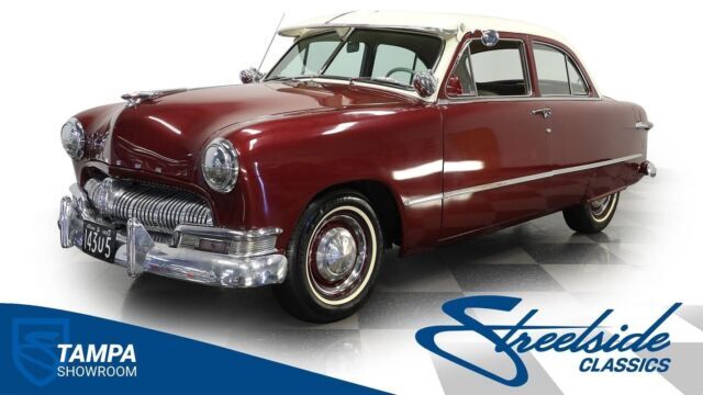 239 FLATHEAD V8 THREE ON THE TREE SHARP COLOR COMBO RARE CANADIAN MERCURY 1950 Mercury Meteor