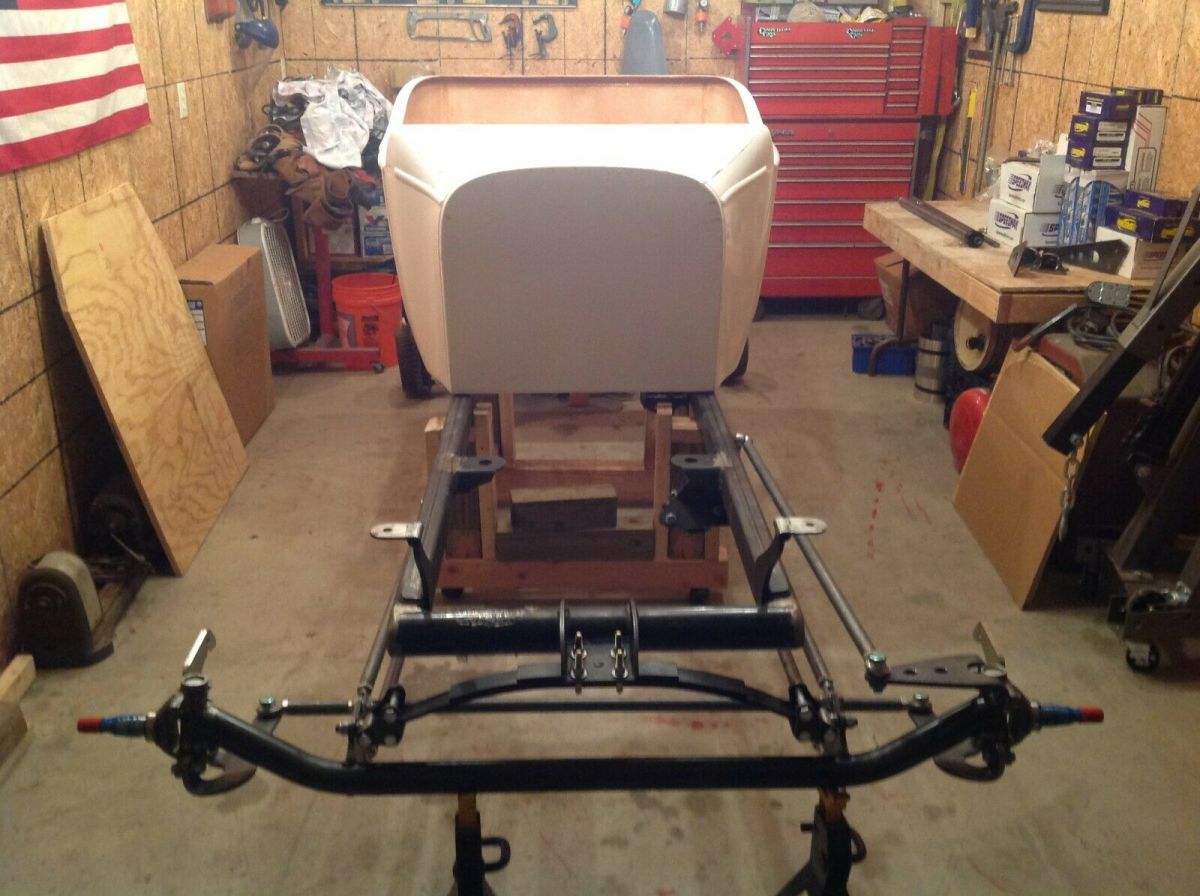 23T Bucket Kit---Complete 2x3 Frame Body w/Door 20" Bed+Cover Lots of New Parts 1923 Ford Model T