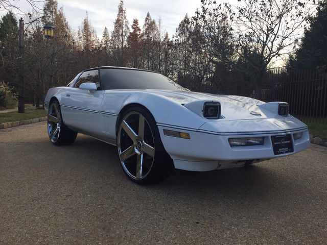 24 wheels free shipping clean carfax custom interior huge sound donk classic 1984 Chevrolet Corvette Base Hatchback 2-Door
