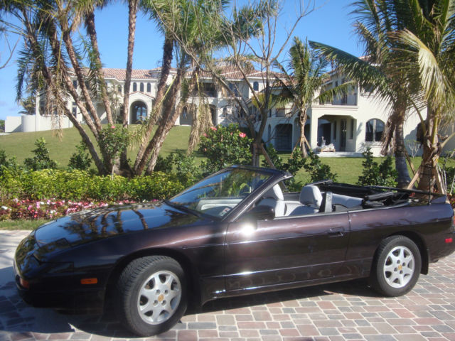 240sxLE Nissan Convertible 1992 1992 Nissan 240SX Limited Edition