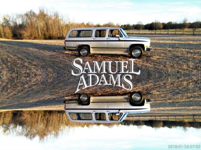 2500 31k original miles 454ci owned by Founder "Samual Adams Beer" pro touring 1989 GMC Suburban SLE
