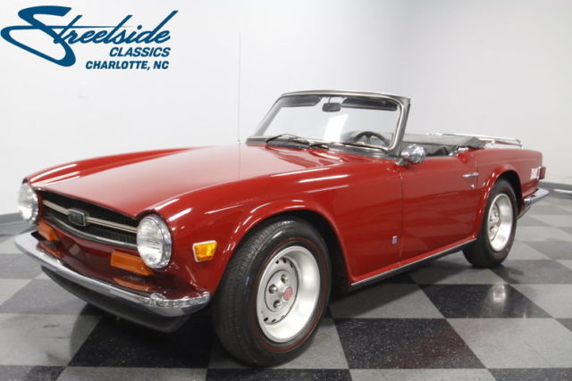 2.5L INLINE-6, 4SPD TRANS, PWR BRAKE, FUN 2 DRIVE, QUINTESSENTIAL BRITISH, NICE! 1973 Triumph TR6
