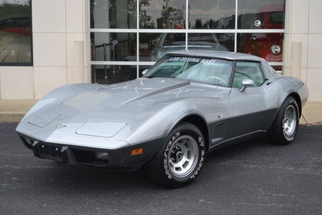 25th Anniversary, Unrestored, L48, Auto, 6,600 Original Miles! 1978 Chevrolet Corvette