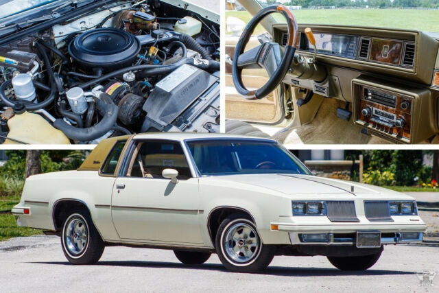 260-TBI V8, Factory Air Conditioning,Power Steering, Front Powered Disc Brakes 1981 Oldsmobile Cutlass 93K Original Miles