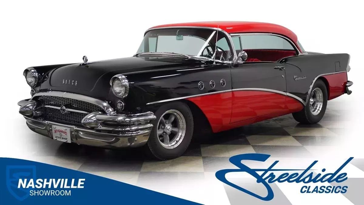 264ci Nailhead V8 power steering front disc brakes sharp Buick 1955 Buick Special Riviera