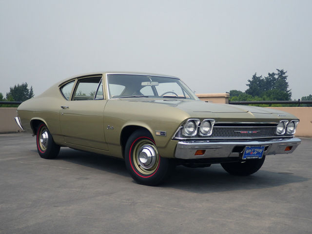 26,650 actual miles, original Protect-O-Plate, stored nearly 40 years 1968 Chevrolet Chevelle 300 Sedan