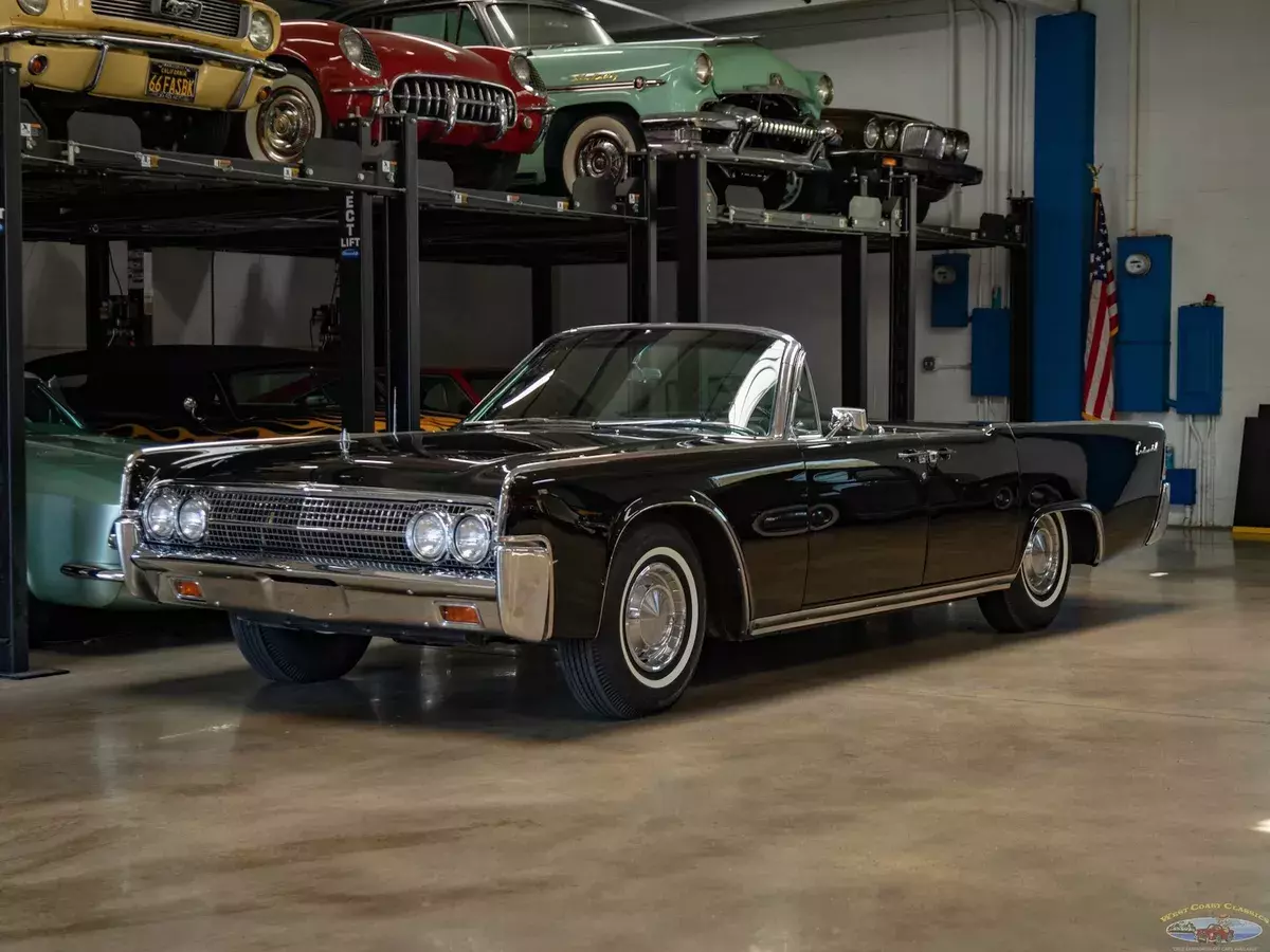 26827 Miles 430 CID 320HP V8 Automatic4 Door Convertible 1963 Lincoln Continental 430 CID 320HP V8 4 Door Convertible