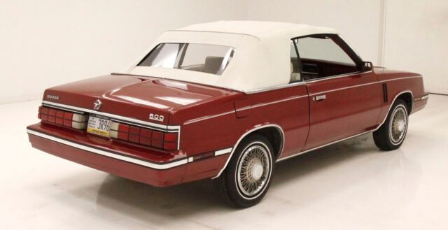 1985 Dodge 600 Convertible - photo 8