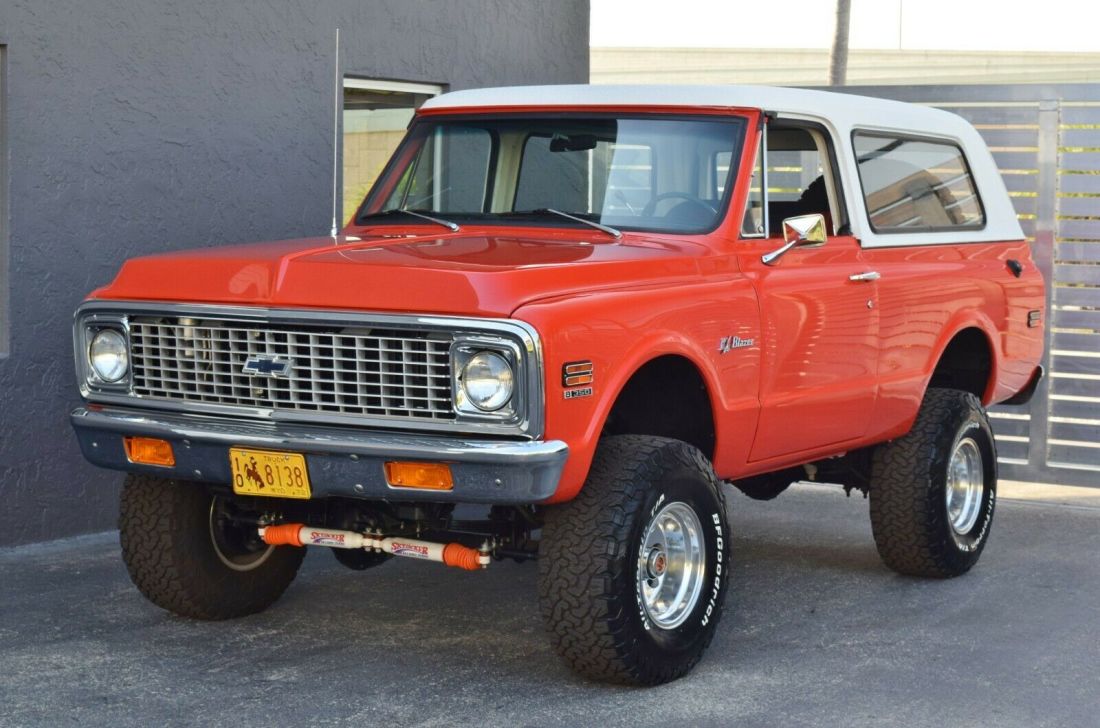 27 K ORIGINAL MILES- Frame Up Restoration - RUST FREE WYOMING 4X4 CST K5 1972 Chevrolet Blazer K5 CST 4X4 LOW LOW MILES