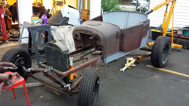 27 Model T w/ 265 SBC & TH350 Hot Rod - Rat Rod Project 1927 Ford Model T Touring