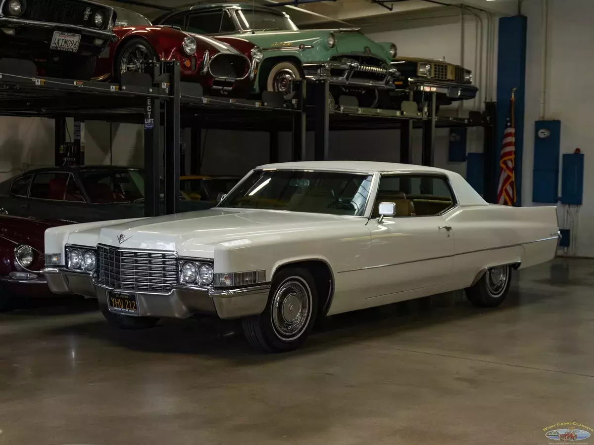27313 Miles 472/375HP V8 Automatic2 Door Hardtop 1969 Cadillac DeVille 2 Door Hardtop
