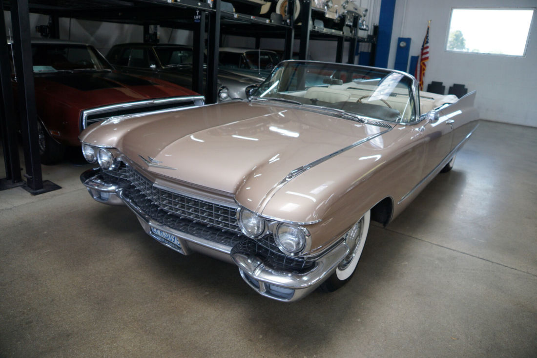 27703 Miles 429/340HP V8 AutomaticConvertible 1960 Cadillac Series 62 V8 Convertible