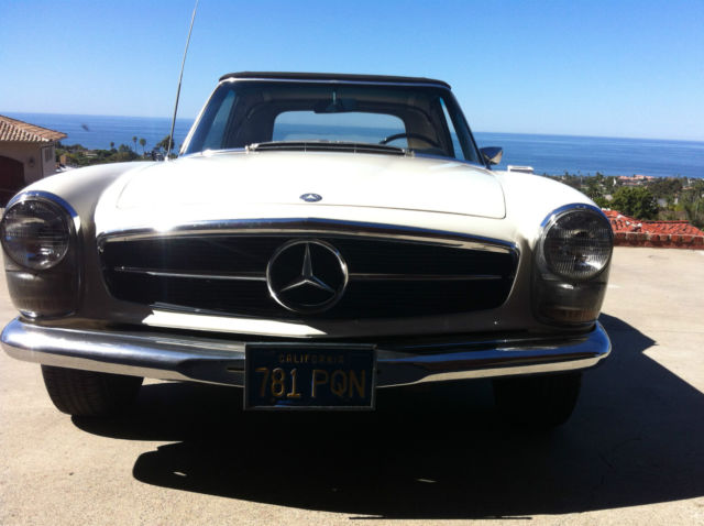 280SL 2 owner includes hard top and soft top 1969 Mercedes-Benz SL-Class 280SL