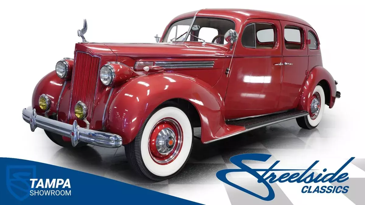 282 STRAIGHT 8 3 SPEED MANUAL UPGRADED TO 12 VOLT BEAUTIFUL INTERIOR CLASSY PACK 1938 Packard 120