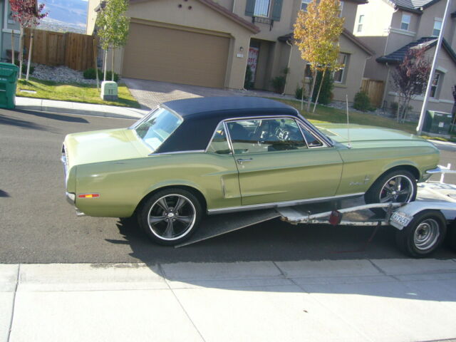 289, 43k Mostly Original cond. 1 family owner. Matching numbers. 1968 Ford Mustang