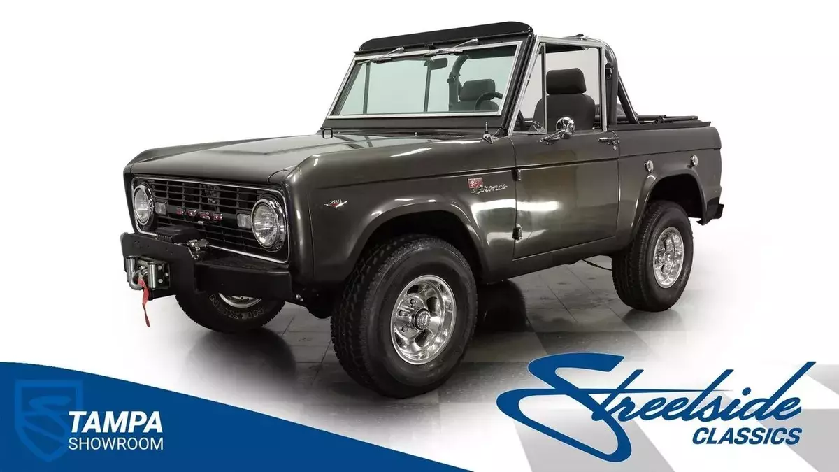 289 V8 3 SPEED MANUAL POWER FRONT DISC POWER STEERING SOFT TOP AWESOME FIRST GEN 1967 Ford Bronco