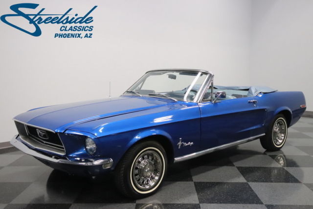 289 V8, AUTO, PS, OWNERS MANUAL, SLICK PAINT, 27K ACTUAL MILES, ORIGINAL COLOR!! 1968 Ford Mustang Convertible