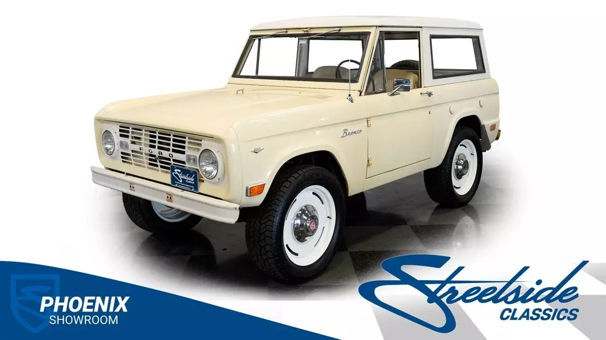 •289 V8 Engine•3-Speed C6 Transmission•Dana 20 Transfer Case•4×4 Drive 1968 Ford Bronco
