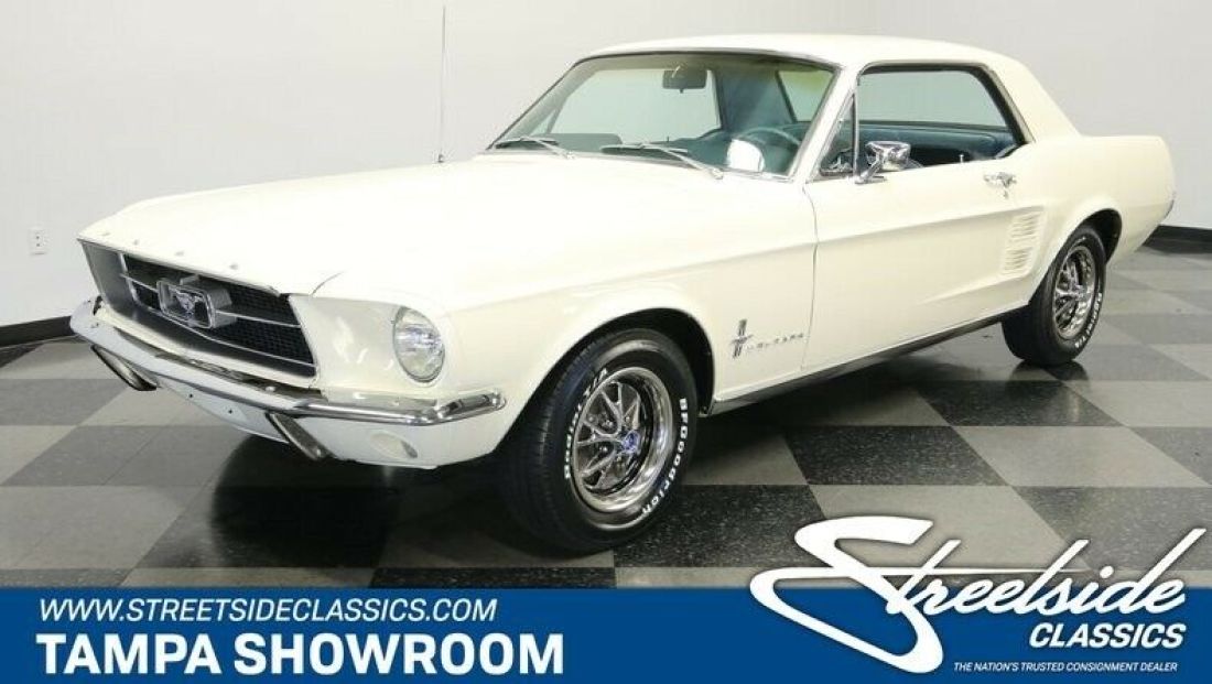 289 V8 P/S P/B FACTORY A/C ORIGINAL COLORS ROTISSERIE RESTO BUILD RECEIPTS 1967 Ford Mustang