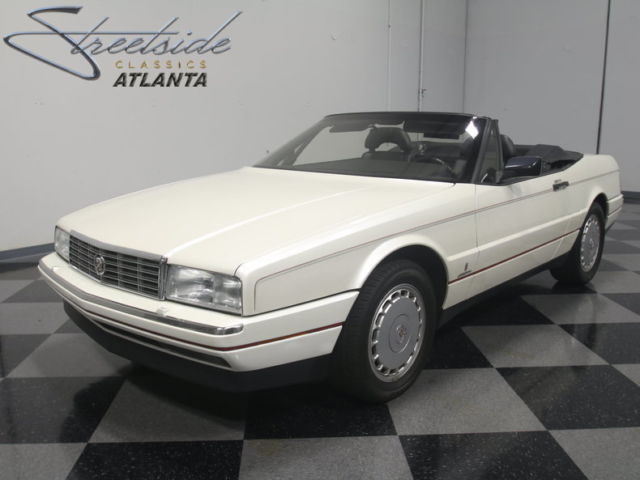 28K ACTUAL MILES, LOW OWNERSHIP, CLEAN CARFAX, NEVER LEFT GA, LOADED & CLEAN!! 1990 Cadillac Allante