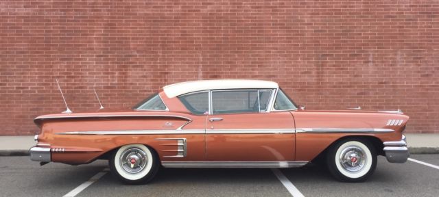28k Mile Original Unrestored rust free, Factory ice cold AC Impala Sierra gold 1958 Chevrolet Impala
