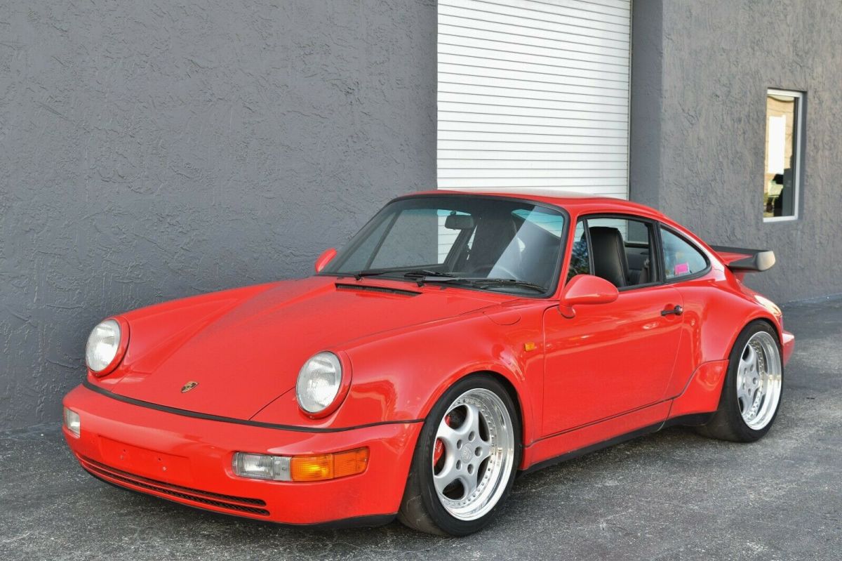 28K Miles-Sunroof Delete-Big Brakes-3.8L Twin Plug - Limited Slip Differential 1991 Porsche 911 Turbo 964