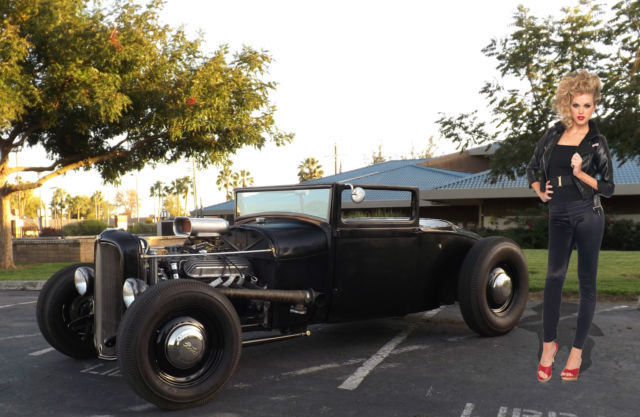 29 Coupster Traditional 60's Hot Rat Rod Chopped Channeled Driver No Reserve!!! 1929 Ford Model A 1929 Sport Roadster 302 V8 C6 Auto 1932 Ford Style