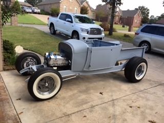 29 Ford Roadster pickup with manual roll up windows 1929 Ford Model A