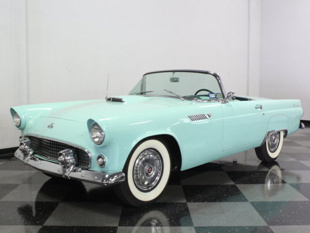 292 Y-BLOCK V8, 3 SPEED MANUAL, UPGRADED A/C, BOTH TOPS! GREAT DRIVER! 1955 Ford Thunderbird
