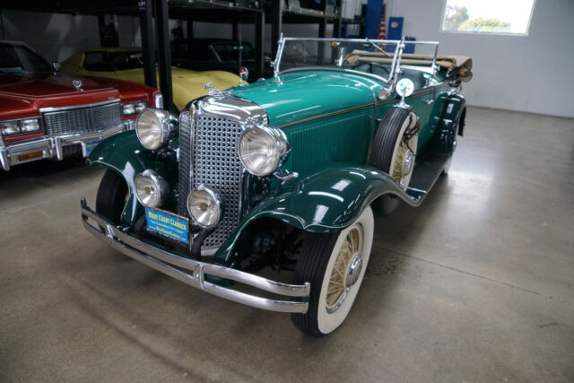 2,950 Miles 261 ci 88HP 8cyl (CD 2nd Series) ManualDual Cowl Phaeton 1931 Chrysler CD 2nd Series Dual Cowl Phaeton --
