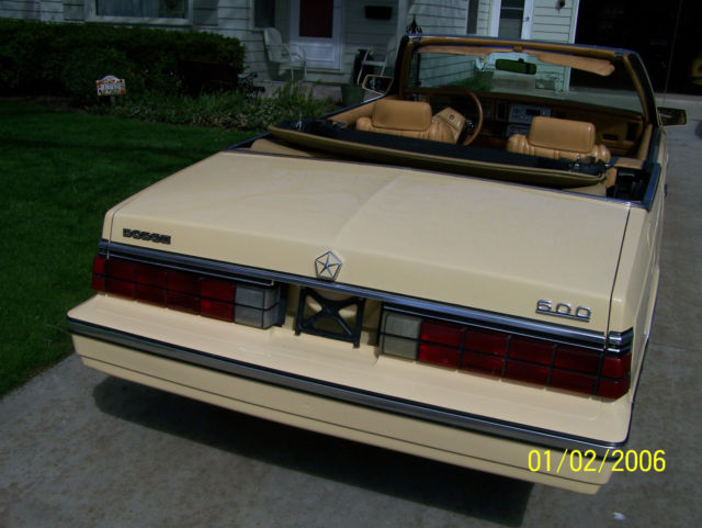 1985 Dodge 600 CONVERTIBLE - photo 13