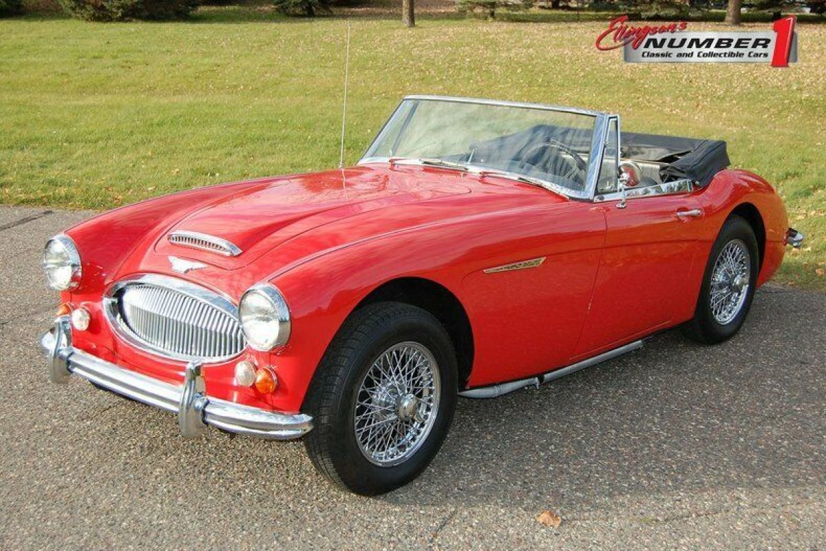 2.9L Inline 6 - 4 Speed Manual w/ Overdrive - Restored 1967 Austin Healey 3000