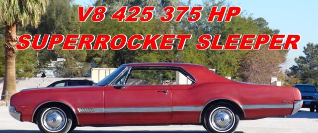 2DOOR HARDTOP V8 SUPER ROCKET HOT RODS ALL COMPLETE PROJECT CAR OTHER MODELS 1966 Oldsmobile Starfire Hot rods, projects, other models