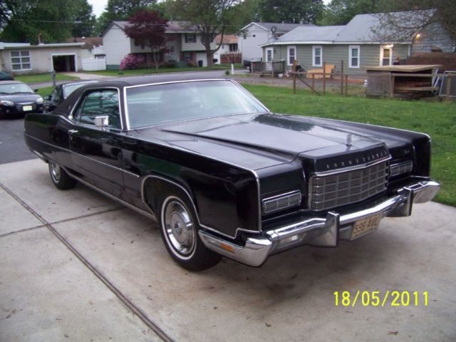 2DOOR LINCOLN Continental, 460 V8, AUTO suretrack anti lock brakes 1973 Lincoln Continental coupe