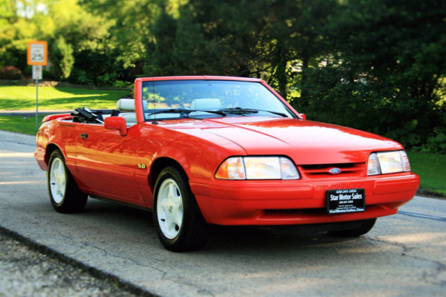 1992 Ford Mustang 2dr Convertible LX Sport 5.0L - photo 9