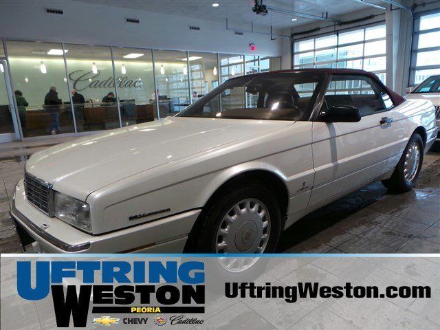 2DR COUPE CONVERTIBLE  4.6L CD  Front Wheel Drive Tires - Rear Performance 1993 Cadillac Allante 2DR COUPE CO